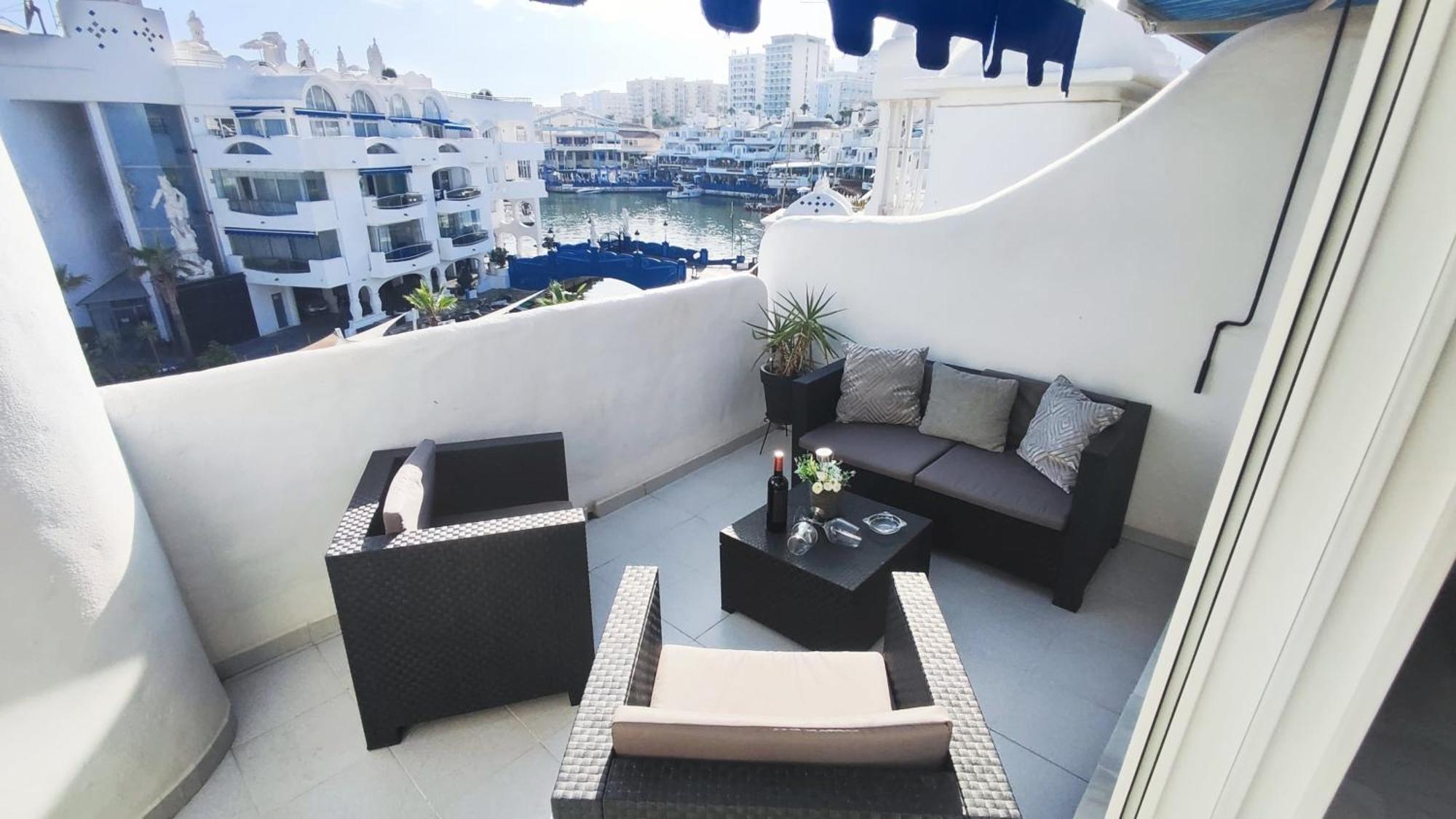Apartment In Puerto Marina With Beautiful Views Of The Sea And The Boats Benalmádena Extérieur photo